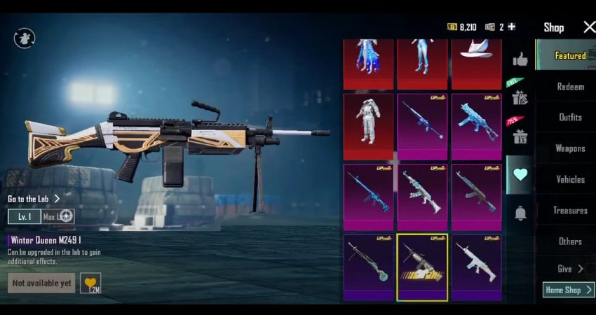 M249 (Winter Queen Skin)